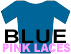 Blue Pink Laces